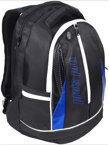 Rucsac tenis negru-albastru L109