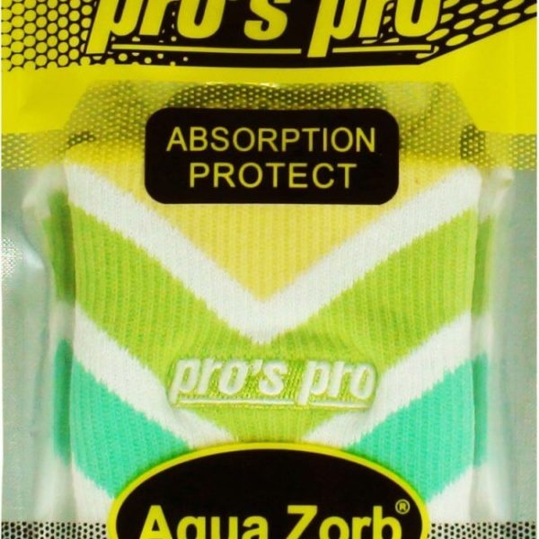 h175c-prospro-schweissband-aqua-zorb-weiss-gruen-gelb